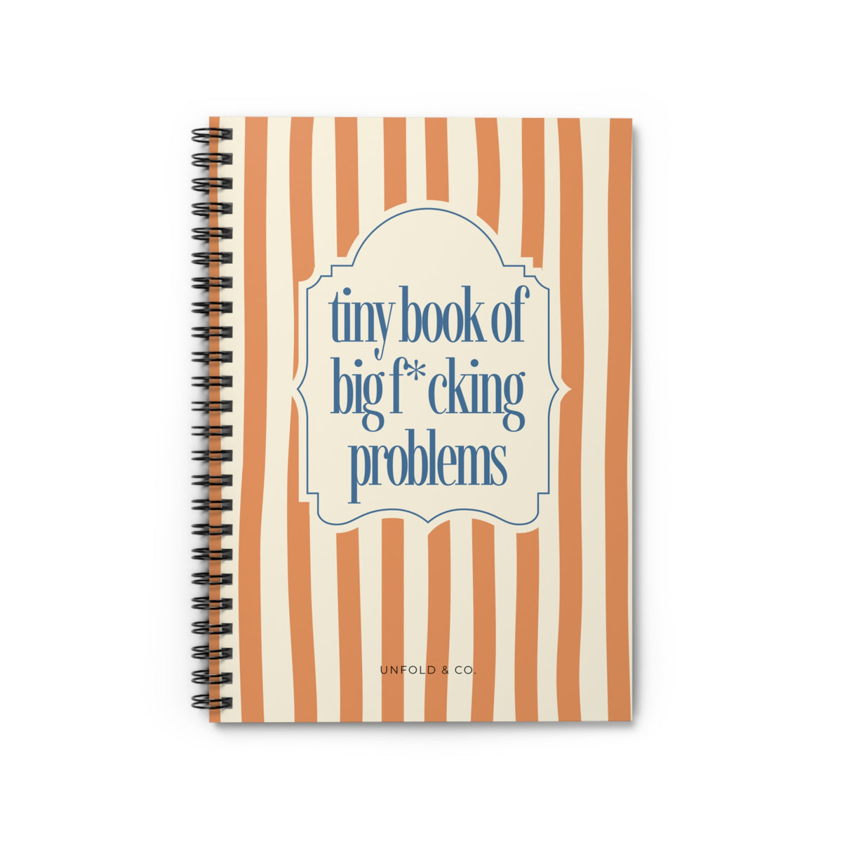 Tiny Book of Big F*cking Problems: A Funny Lined Notebook for Big Feelings, Brain Dumps, Lists & Everyday Chaos