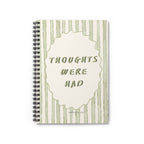Thoughts Were Had: A Funny Lined Notebook for Brain Dumps, Random Thoughts, Lists & Questionable Ideas