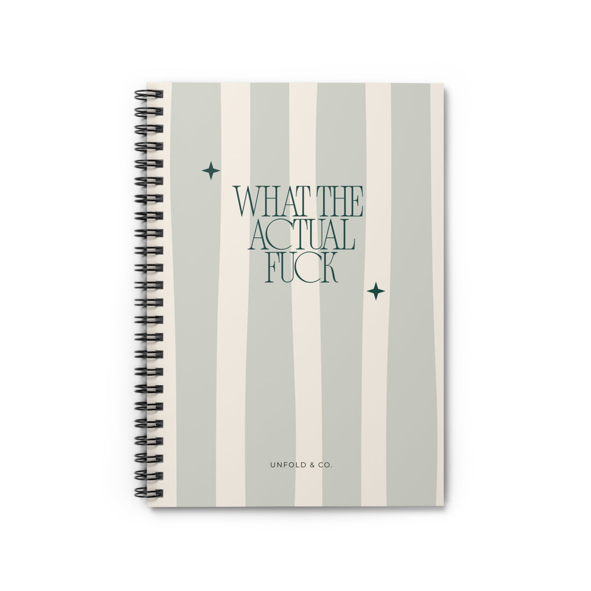 What The Actual Fuck: A Funny Lined Notebook for Thoughts, Lists, Brain Dumps & General Chaos
