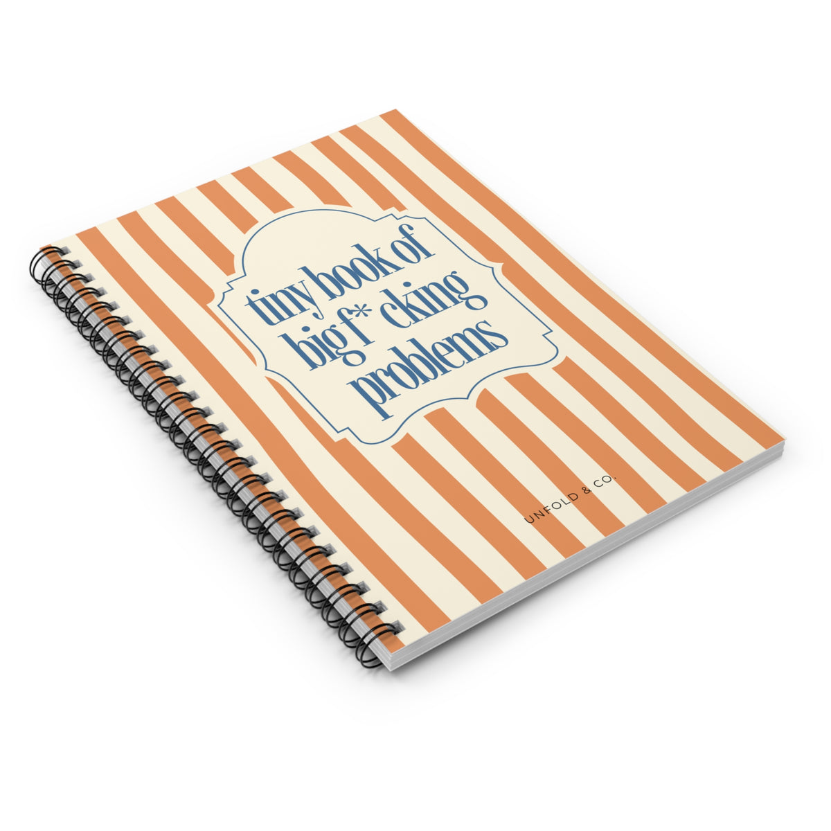 Tiny Book of Big F*cking Problems: A Funny Lined Notebook for Big Feelings, Brain Dumps, Lists & Everyday Chaos
