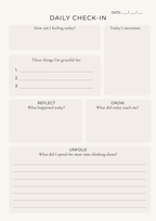 Unfold Signature Journal